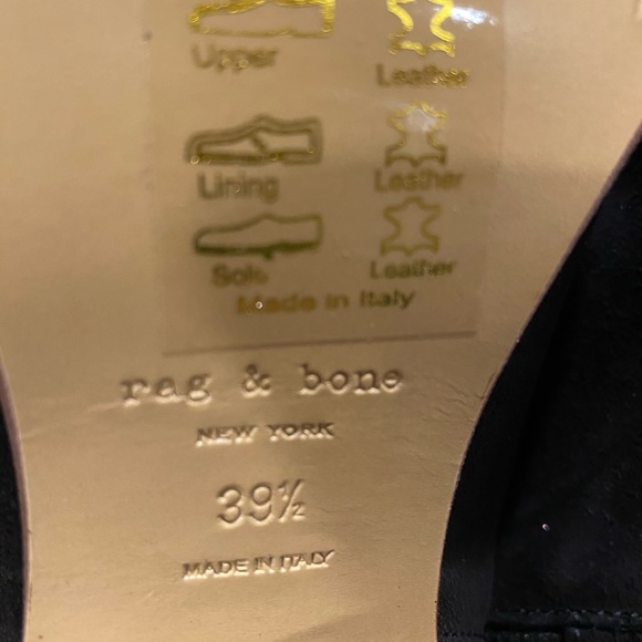 Brand new Rag & Bone Margot suede bootie boots 39.5 - Picture 4 of 4